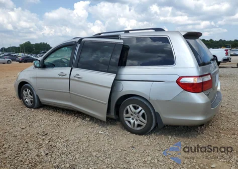 2007 Honda Odyssey Exl z USA, uszkodzony, nr VIN 5FNRL38677B457909